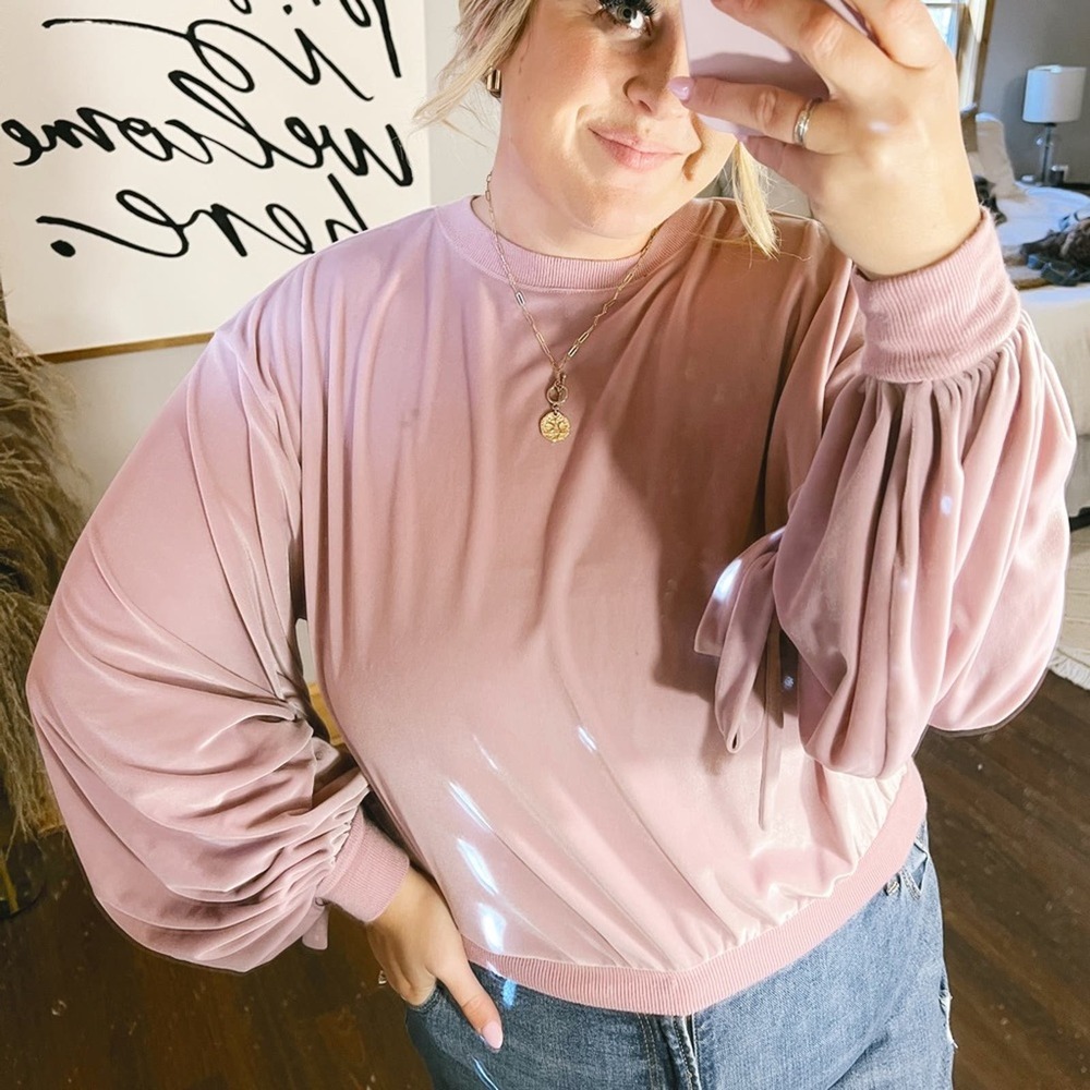 Express Velvet Top
